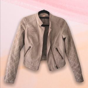 Free People Veg. Leather Jacket - Firm Price
